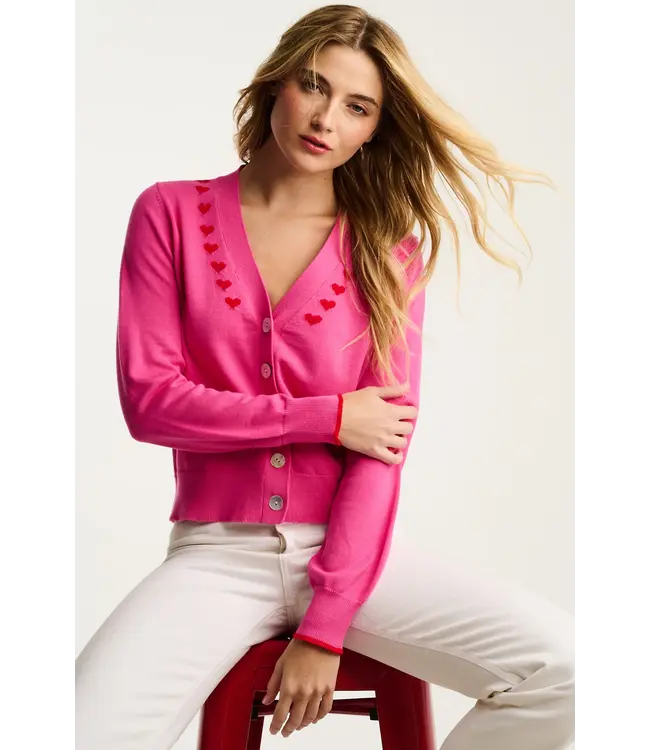 Lisa Todd Call it Love Heart Cardigan