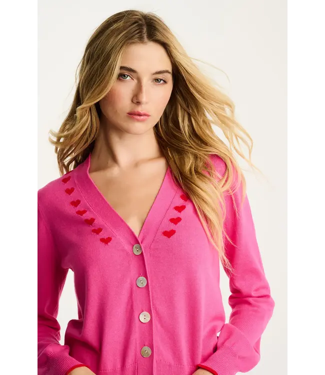 Lisa Todd Call it Love Heart Cardigan