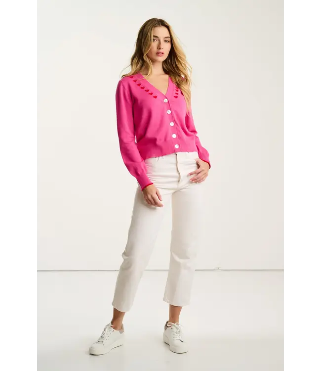 Lisa Todd Call it Love Heart Cardigan