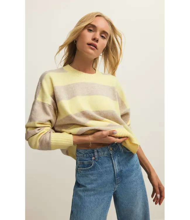 Z Supply Cirrus Stripe Sweater
