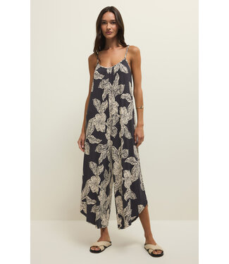 Z Supply Asha Floral Flare Jumpsuit