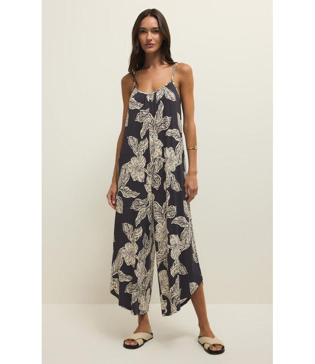 Z Supply Asha Floral Flare Jumpsuit