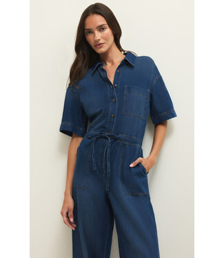 Z Supply Elsie Denim Jumpsuit