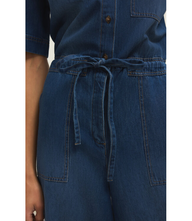 Z Supply Elsie Denim Jumpsuit