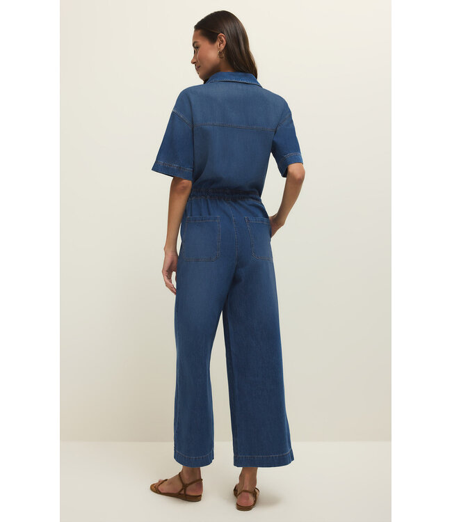 Z Supply Elsie Denim Jumpsuit