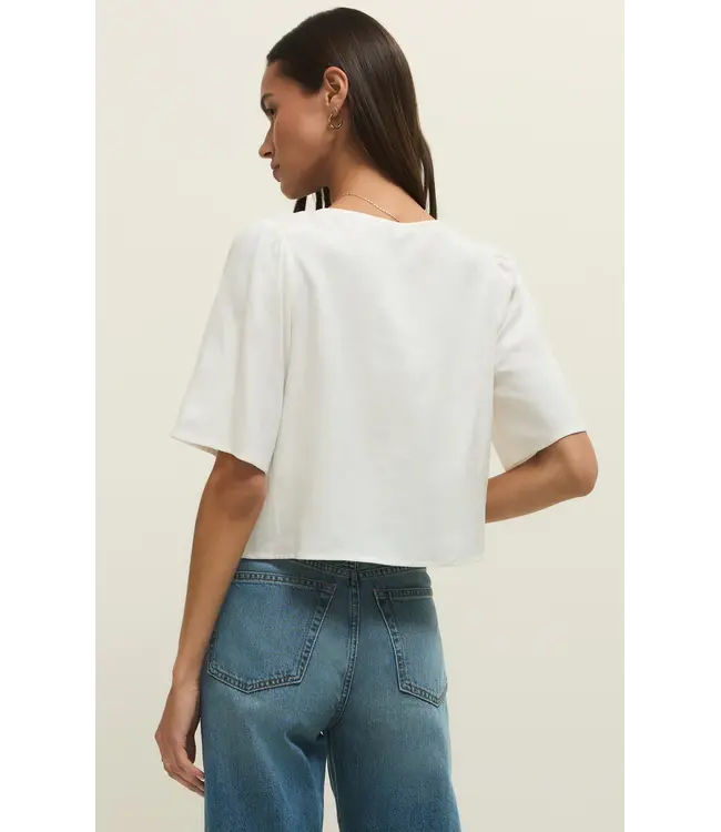 Z Supply La Belle Linen Top