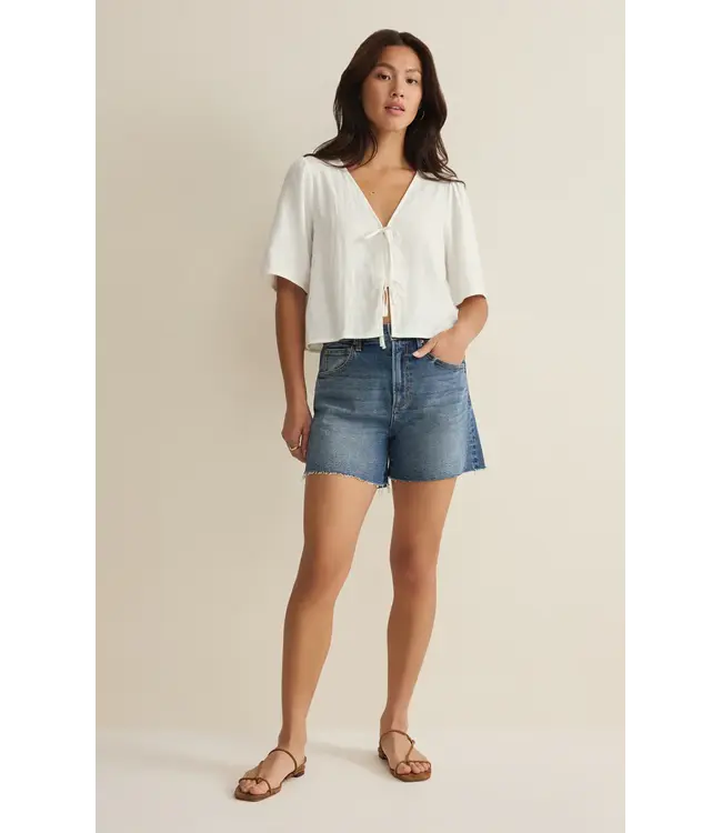 Z Supply La Belle Linen Top