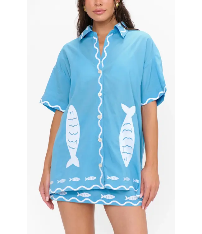 Show Me Your Mumu Parker Button Down