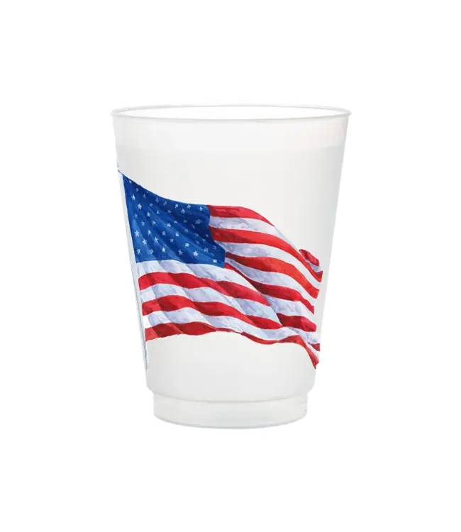 Set of 6 Frosted Cups