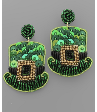 Lucky Hat Earrings