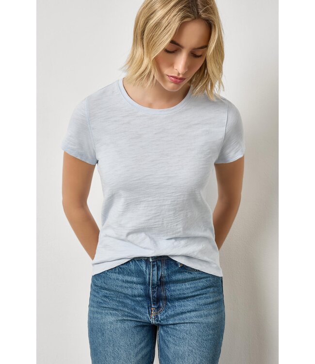 Lilla P Short Sleeve Back Seam Crewneck