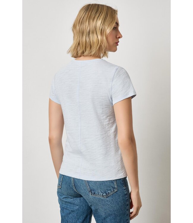 Lilla P Short Sleeve Back Seam Crewneck