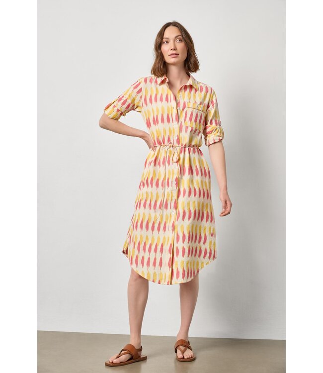 Lilla P Ikat Shirt Dress