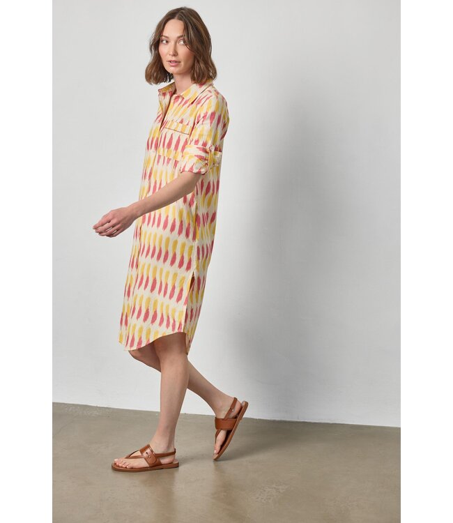 Lilla P Ikat Shirt Dress
