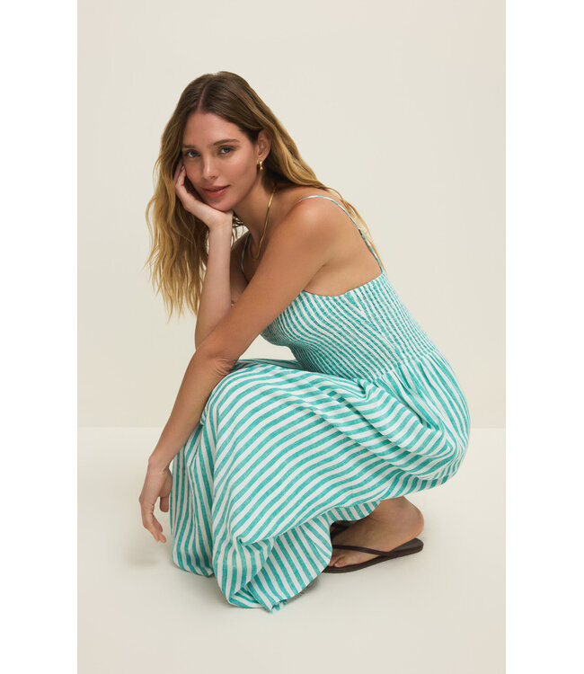 Z Supply Bayside Striped Midi Dress