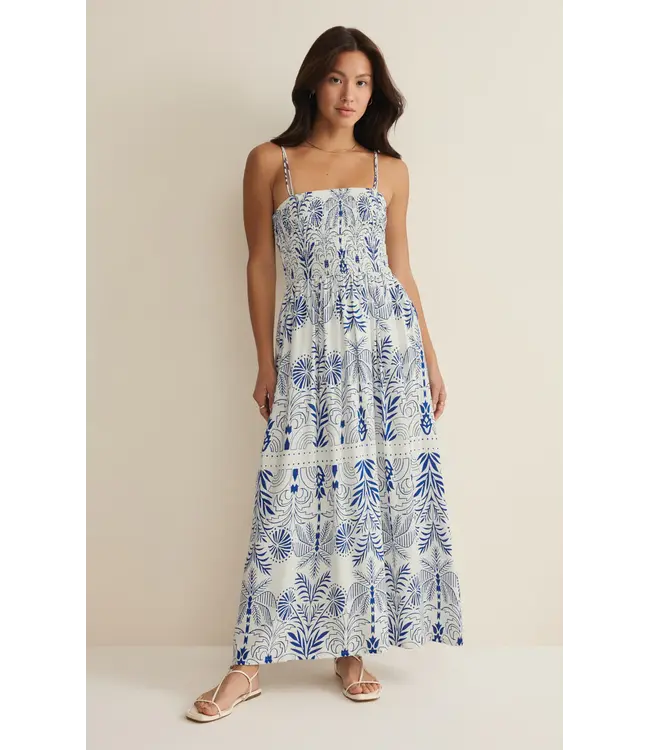 Z Supply Nadine Palm Maxi Dress