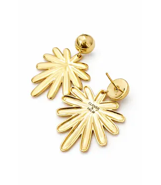 Clover + Palm Signature Palm Post Earrings