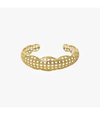 Clover + Palm Heirloom Cuff