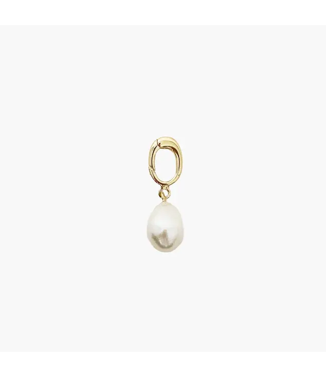 Clover + Palm Pearl Charm - Small