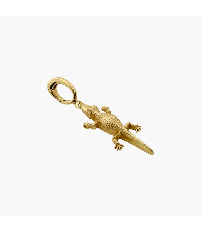 Clover + Palm Alligator Charm