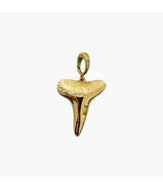 Clover + Palm Shark Tooth Charm