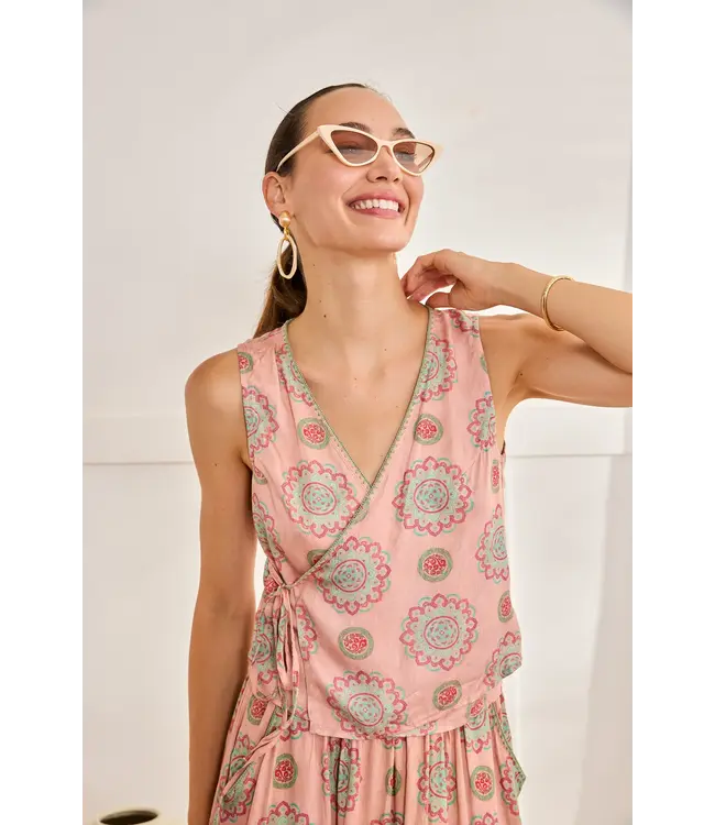 Nüd Lokard Crossover Wrap Top