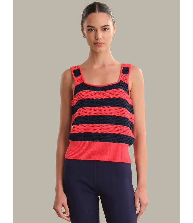 525 Blake: Square Neck Crochet Tank