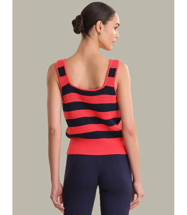 525 Blake: Square Neck Crochet Tank