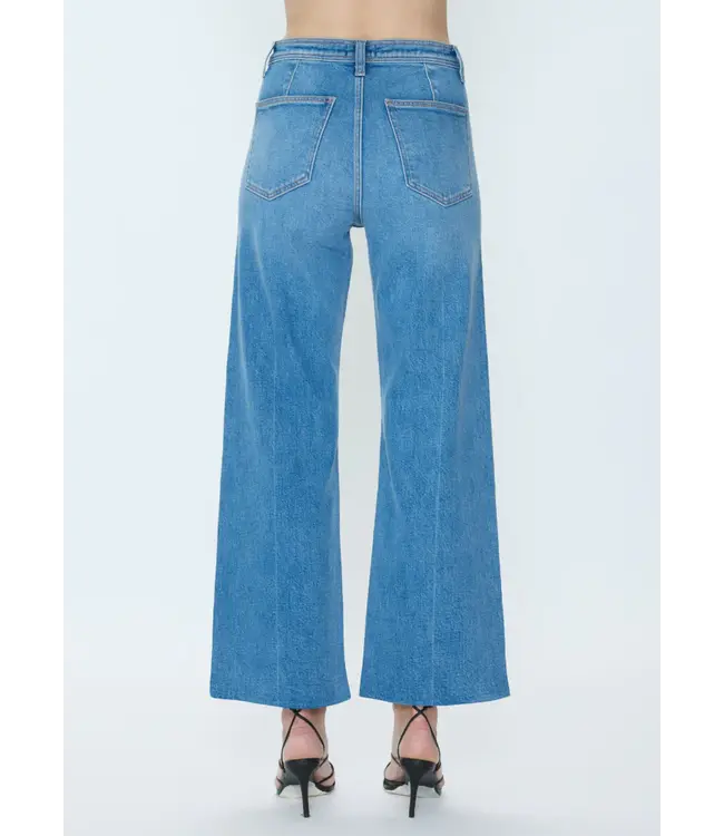 Pistola Penny High Rise Wide Leg Ankle Jean