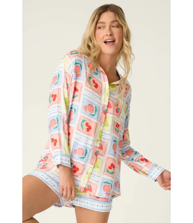 PJ Salvage Frutta Fresca Button Up