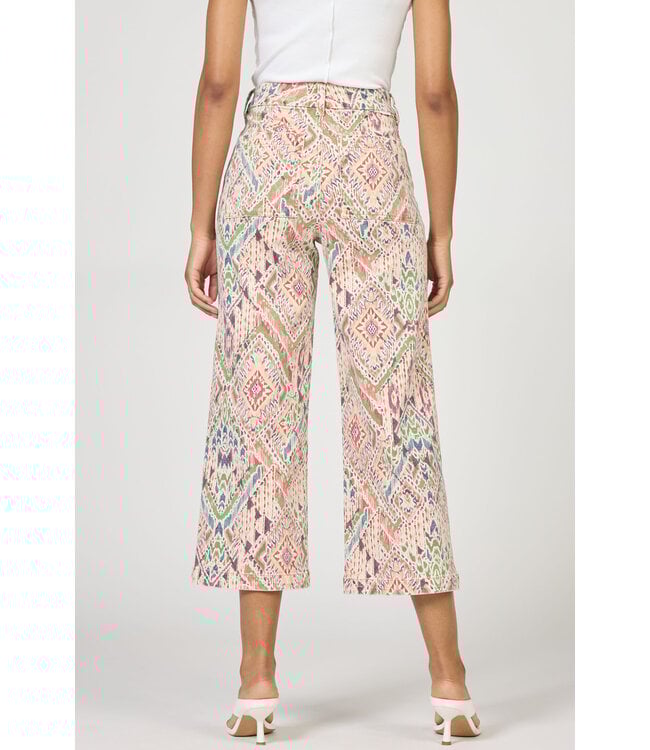 Dear John Audrey Crop Print Jeans