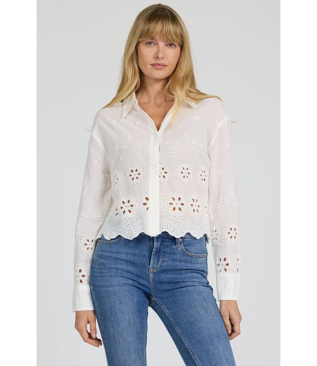 Dear John Miranda Scallop Blouse