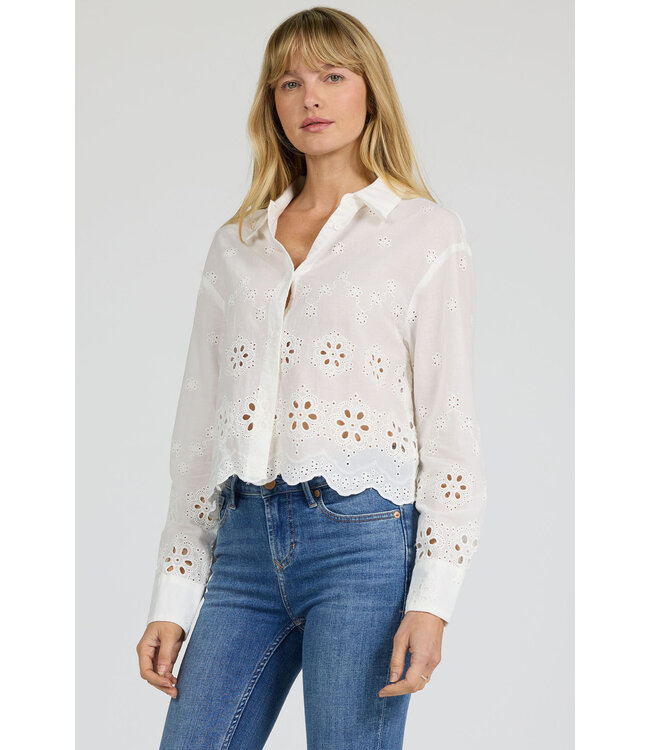Dear John Miranda Scallop Blouse