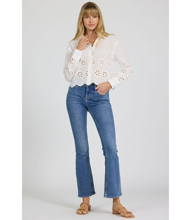 Dear John Miranda Scallop Blouse