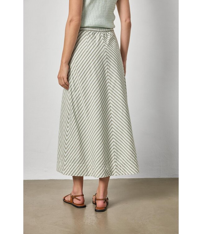 Lilla P Stripe Maxi Skirt