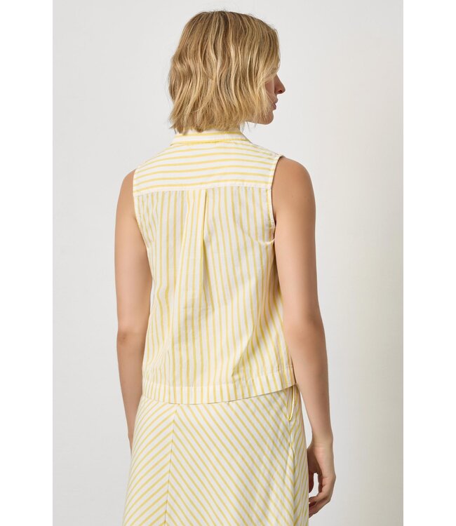 Lilla P Striped Slvlss Shirt