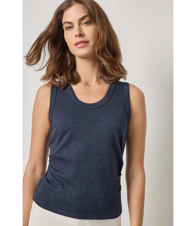 Lilla P Vintage Side Pleat Tank