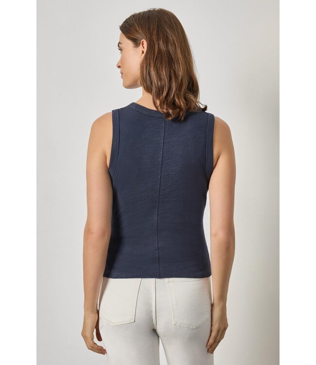 Lilla P Vintage Side Pleat Tank