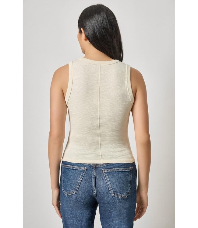 Lilla P Vintage Side Pleat Tank