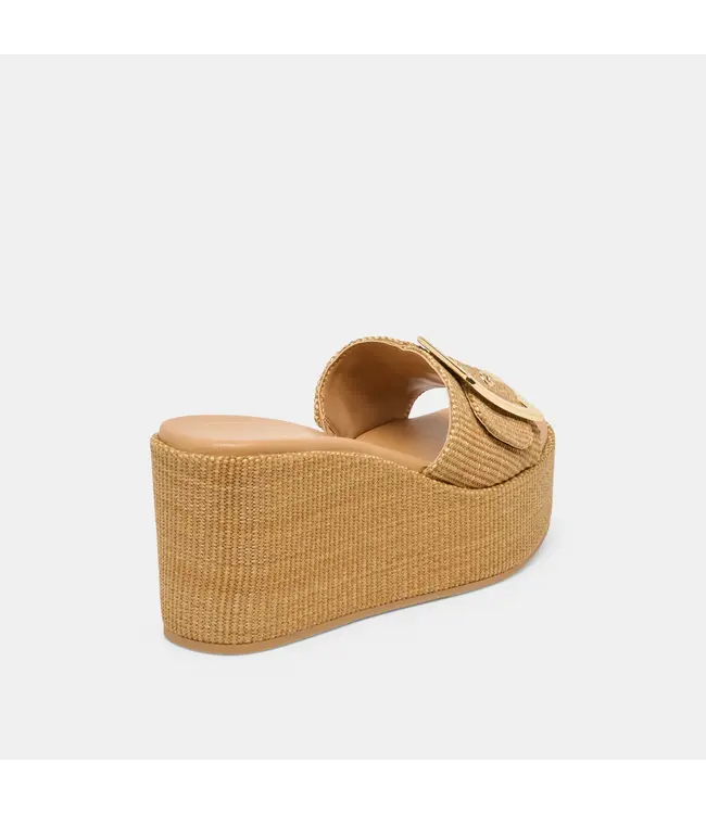 Dolce Vita Jilian Wedges Mocha Raffia