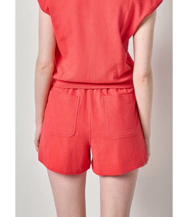 Lilla P Textured Terry Front Seam Short