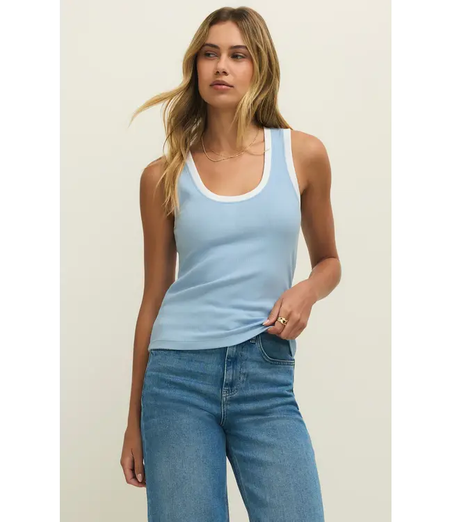 Z Supply Sirena Colorblocked Rib Tank