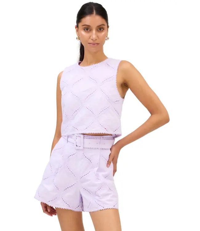 Allison Eyelet Tracy Short