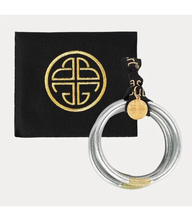 BudhaGirl All Weather Bangles Serenity Prayer - Set of 4