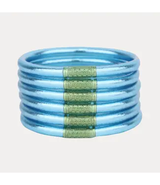 BudhaGirl All Weather Bangle Serenity Prayer - Set of 6