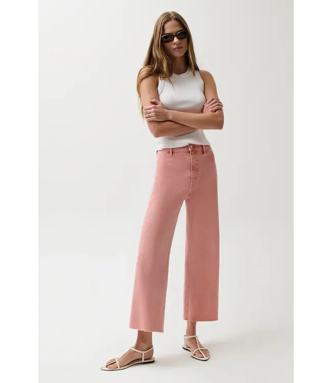 Pistola Penny Crop High Rise Wide Leg