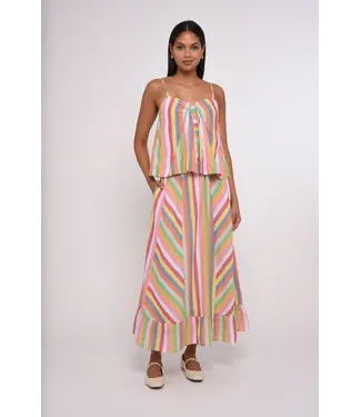 Love The Label Surya Stripe Skirt