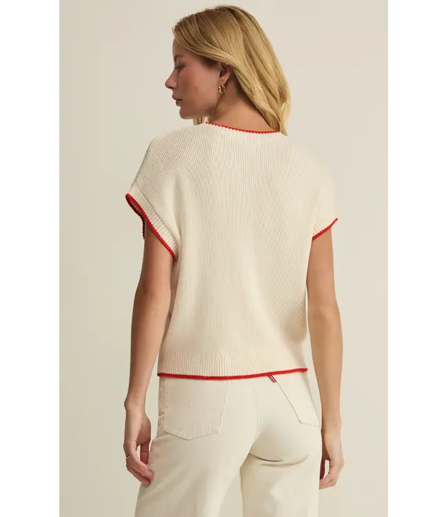 Z Supply Sleeveless Patriot Sweater
