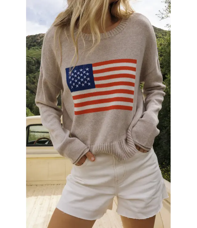 Z Supply Sienna Patriot Sweater
