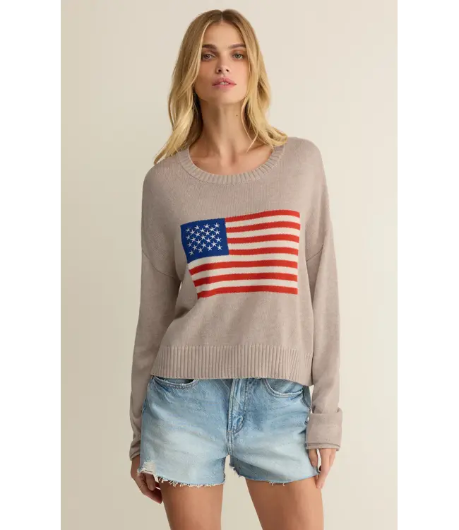 Z Supply Sienna Patriot Sweater